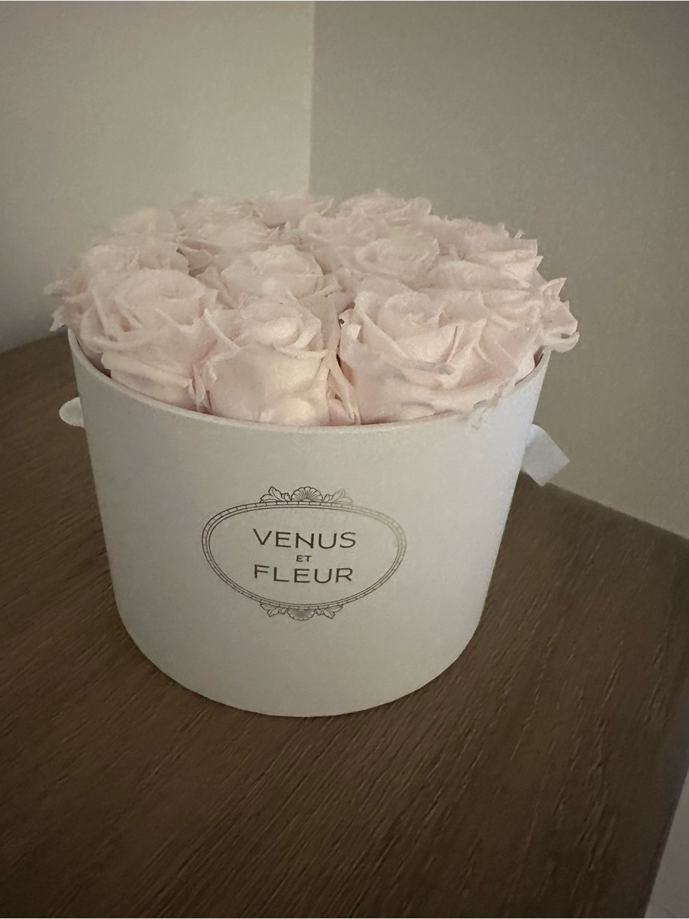 Venus et Fleur Preserved Pink Rose Box